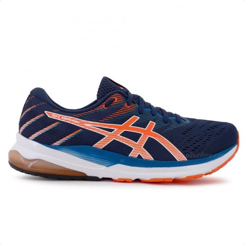 Tênis Asics Gel Shinobi Masculino Azul / Laranja