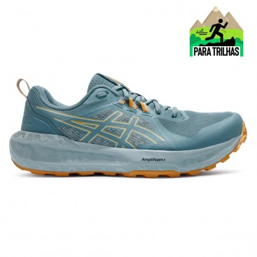 Tênis Asics Gel-Sonoma 8 Masculino Azul / Laranja