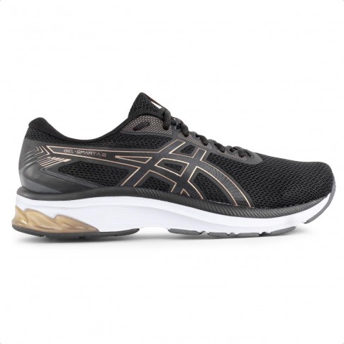 Tênis Asics Gel Sparta 2 Masculino Preto / Dourado