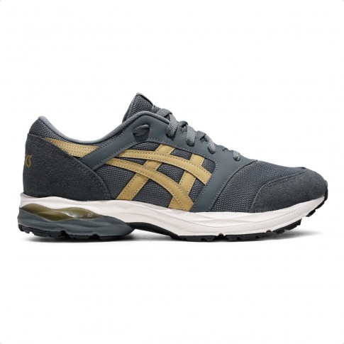 Tênis Asics Gel-Takumi Masculino Chumbo / Amarelo