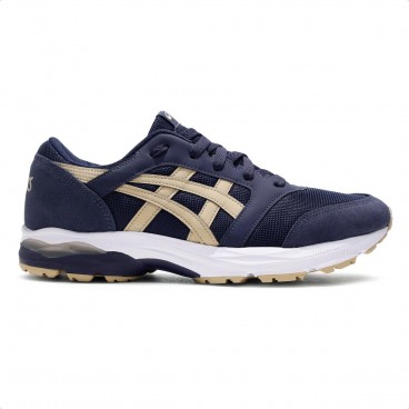 Tênis Asics Gel-Takumi Masculino Marinho / Dourado