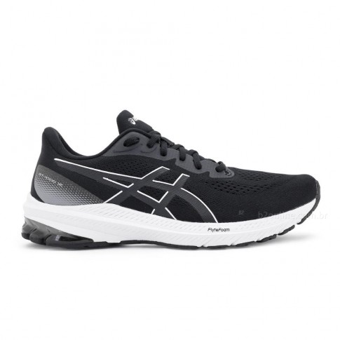 Tênis Asics Gt 1000 12 Masculino Preto / Branco