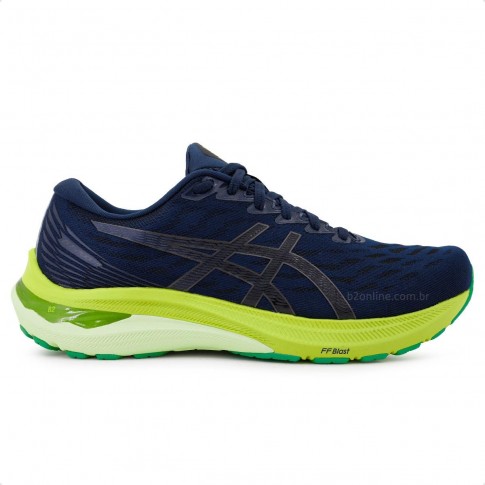 Tênis Asics GT 2000 11 Masculino Marinho / Verde