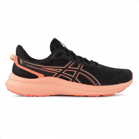 Tênis Asics Jolt 5 Masculino Preto / Coral