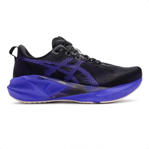 Tênis Asics Novablast 5 Masculino Preto / Azul