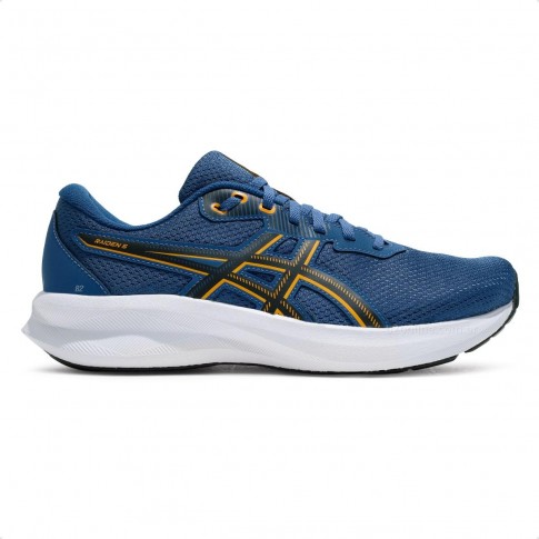 Tênis Asics Raiden 5 Masculino Azul / Amarelo