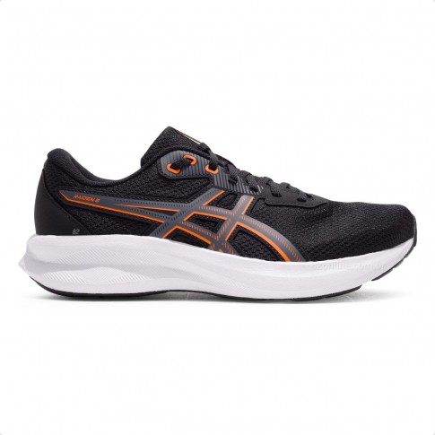 Tênis Asics Raiden 5 Masculino Preto / Laranja