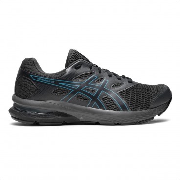 Tênis Asics Shogun ST Masculino Preto / Azul Claro