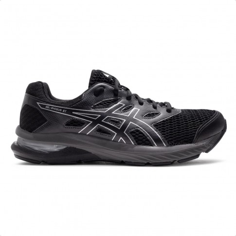 Tênis Asics Shogun ST Masculino Preto / Chumbo