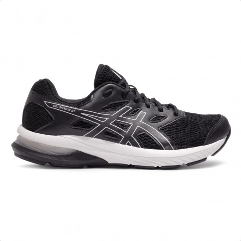 Tênis Asics Shogun ST Masculino Preto / White