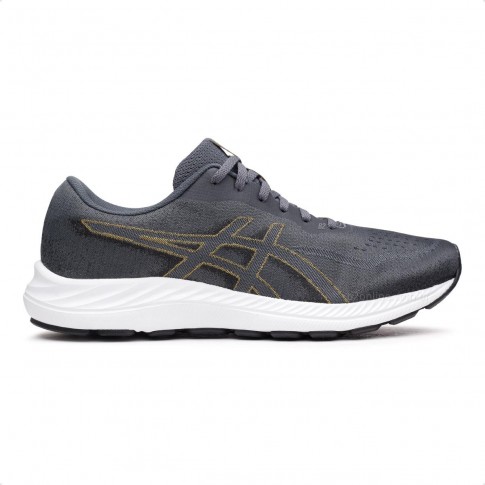 Tênis Asics Ugoki Masculino Cinza / Amarelo