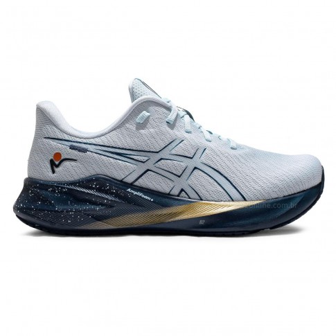 Tênis Asics Versablast 4 Masculino Azul Claro / Marinho