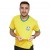 Camisa do Brasil Básica Masculina Amarelo