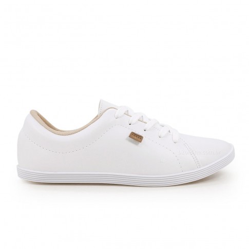 Tênis Beira Rio Casual Comfort Branco / Branco