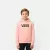 Moletom Vans Flyng V Hoodie Gr Chintz Infantil Rosa / Preto