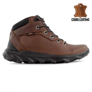 Bota Bull Terrier Outback Masculina Marrom / Preto