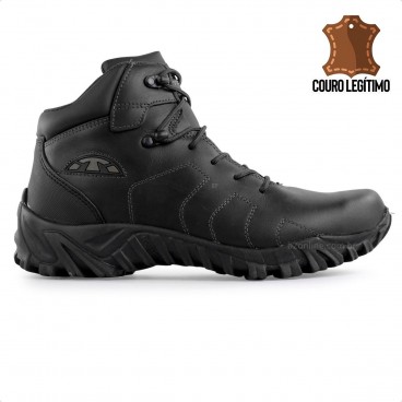 Bota Bull Terrier Tracker Masculina Preto / Preto