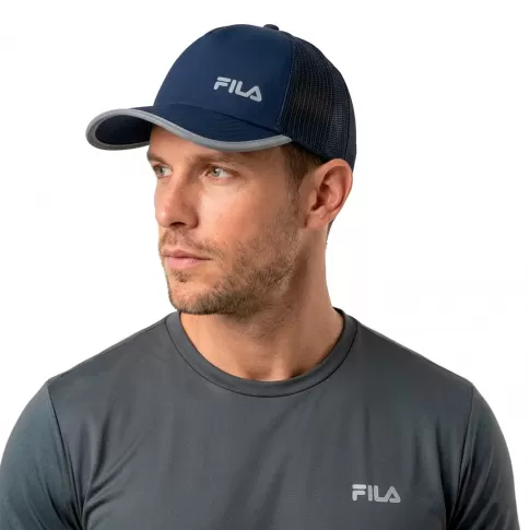 Boné Fila Trucker Fast Unissex Marinho