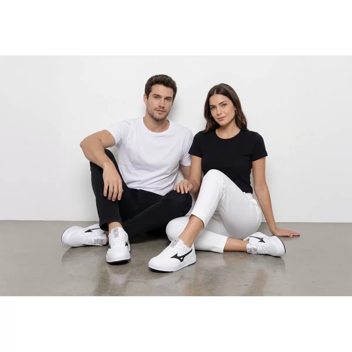 Tênis Mizuno City Wall Unissex Branco / Verde