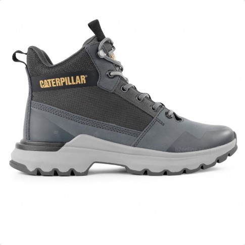 Bota Caterpillar Original Colorado Sneaker Masculina Cinza / Marinho