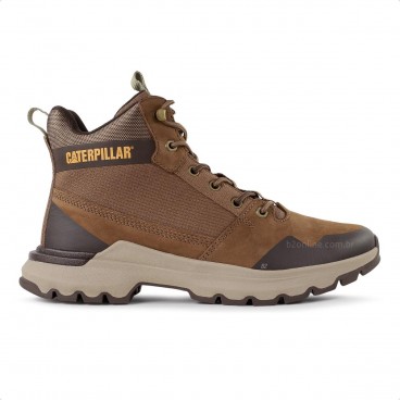Bota Caterpillar Original Colorado Sneaker Masculina Marrom / Marrom