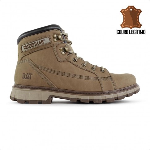 Bota Caterpillar Original Printers Alley Masculina Marrom / Bege