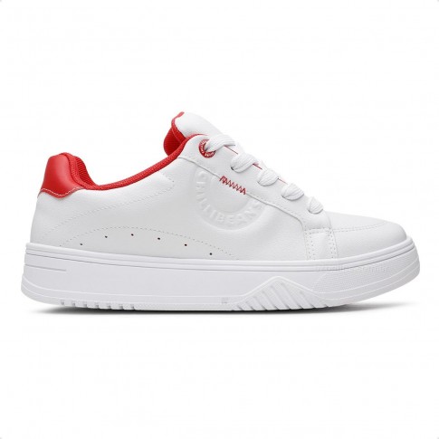 Tênis Chilli Beans Basic Feminino Branco / Vermelho
