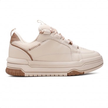 Tênis Chilli Beans Sneaker Gold Feminino Bege / Marrom