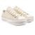 Tênis Converse All Star Chuck Taylor All Star Lift Cano Baixo Feminino Bege / Branco