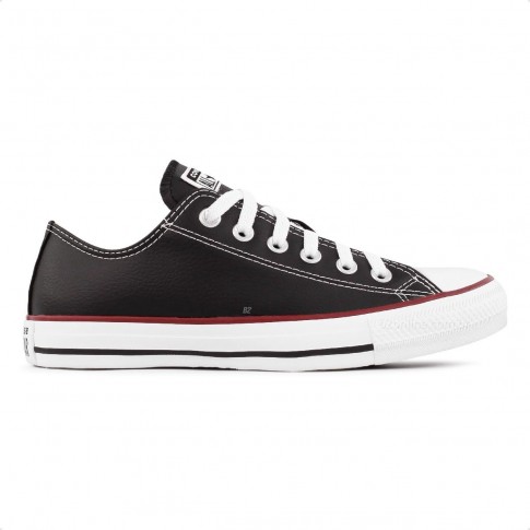 Tênis Converse All Star Chuck Taylor Cano Baixo Feminino Preto / Branco
