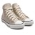 Tênis Converse All Star Chuck Taylor Heathered Sheen Cano Alto Feminino Bege / Bege