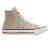Tênis Converse All Star Chuck Taylor Heathered Sheen Cano Alto Feminino Bege / Bege