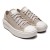 Tênis Converse All Star Chuck Taylor Move Crafted Color Suede Cano Baixo Bege / Branco