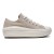 Tênis Converse All Star Chuck Taylor Move Crafted Color Suede Cano Baixo Bege / Branco