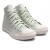 Tênis Converse All Star Chuck Taylor Peached Canvas Cano Alto Feminino Verde / Branco