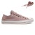 Tênis Converse All Star Chuck Taylor Peached Canvas Cano Baixo Feminino Rose / Branco