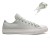 Tênis Converse All Star Chuck Taylor Peached Canvas Cano Baixo Feminino Verde / Branco