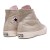 Tênis Converse Chuck Taylor All Star Canvas+1 Cano Alto Feminino Bege / Rosa