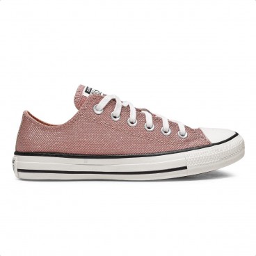 Tênis Converse Chuck Taylor All Star Casual Feminino Rosa / Branco
