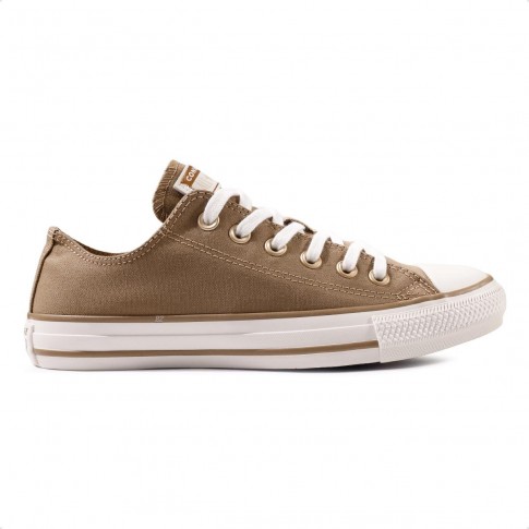 Tênis Converse Chuck Taylor All Star Summer Metals Marrom / Dourado
