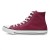 Tênis Converse Chuck Taylor All Star Cano Alto Unissex Bordô / Branco