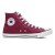 Tênis Converse Chuck Taylor All Star Cano Alto Unissex Bordô / Branco