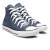 Tênis Converse Chuck Taylor All Star Cano Alto Feminino Marinho / Branco