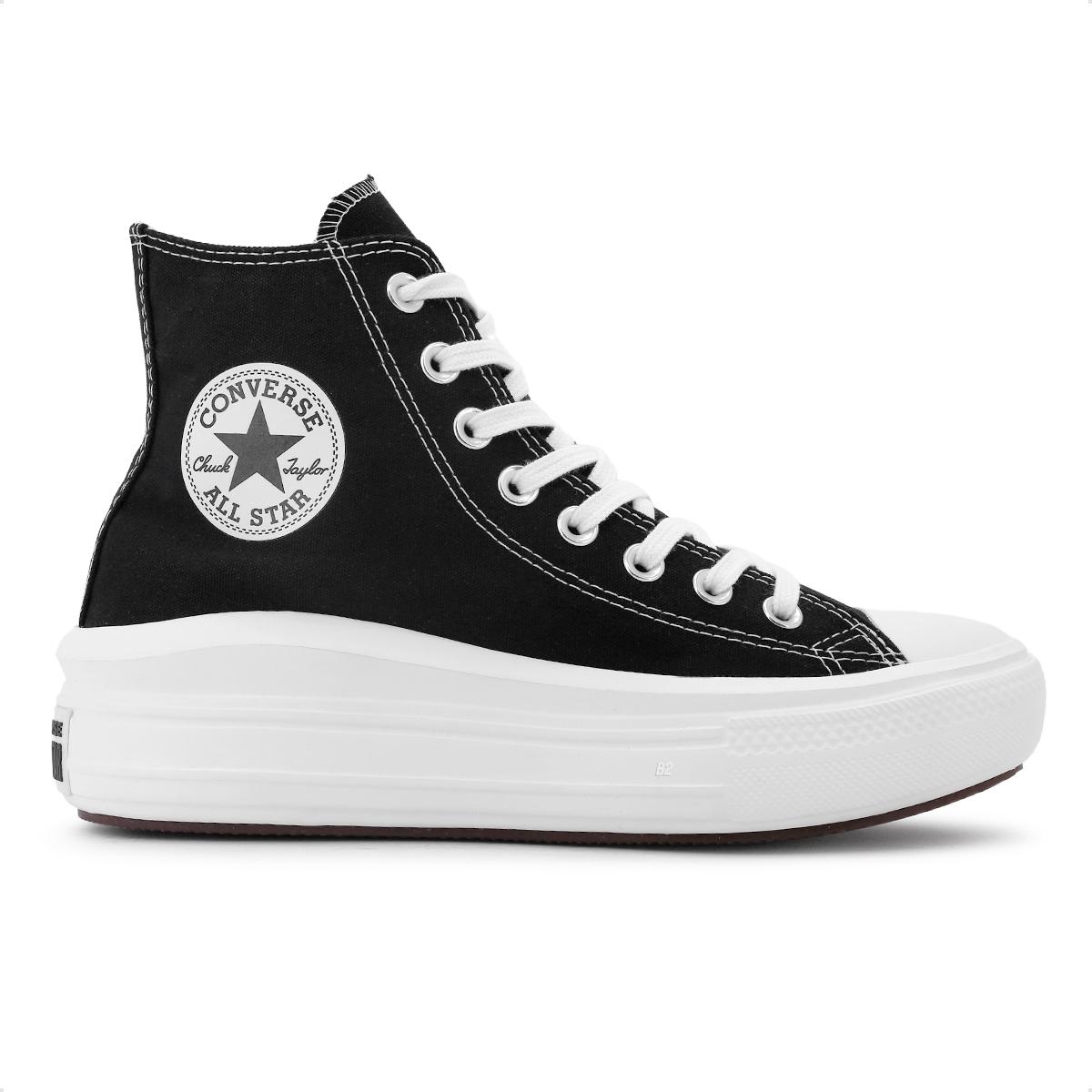 Converse preto cano store medio