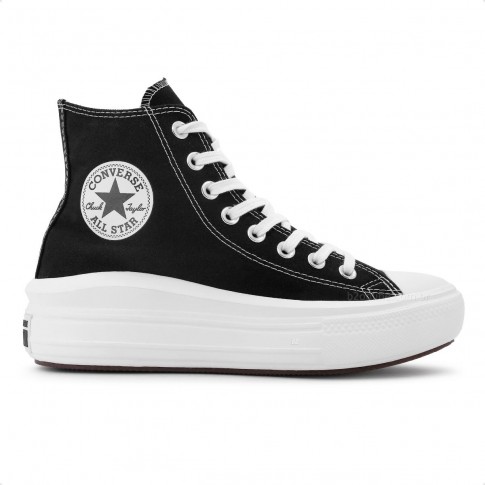 All star preto hot sale feminino cano alto