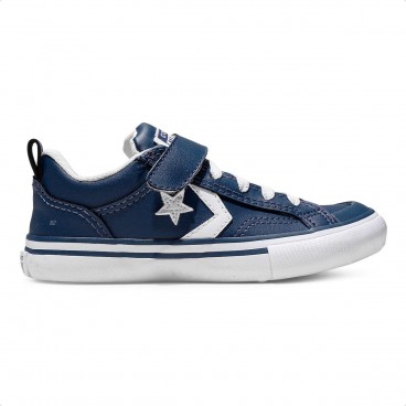 Tênis Converse All Star Pro Blaze Strap Seasonal Synthetic Juvenil Marinho / Branco