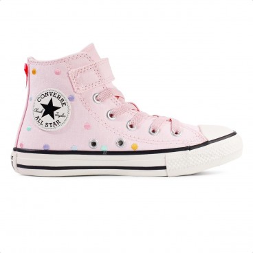 Tênis Converse Chuck Taylor All Star 1V Juvenil Rosa
