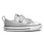 Tênis Converse Chuck Taylor All Star 2V Casual Infantil Prata / Branco