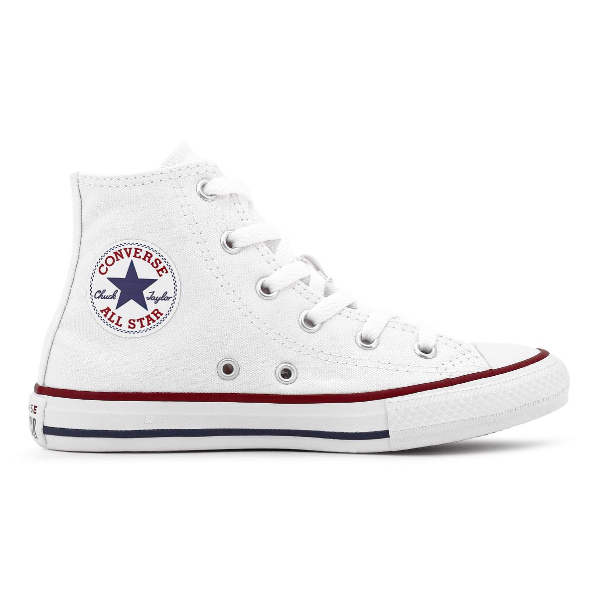 All star best sale branco cano