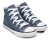 Tênis Converse Chuck Taylor All Star Cano Alto Juvenil Marinho / Branco